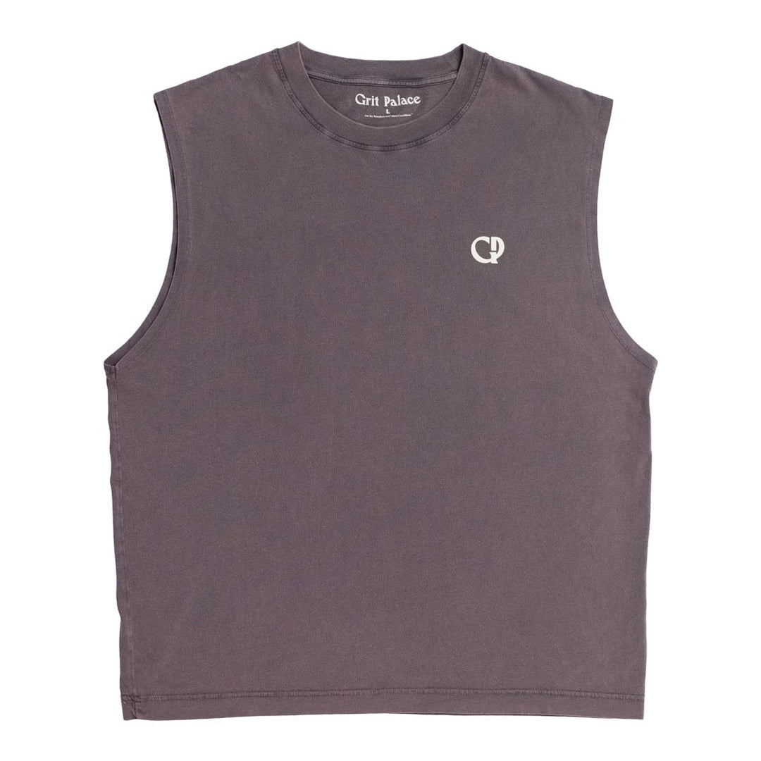 Grit Palace Dawn Tank - Foundation Color (a medium gray hue with slight purple tones)