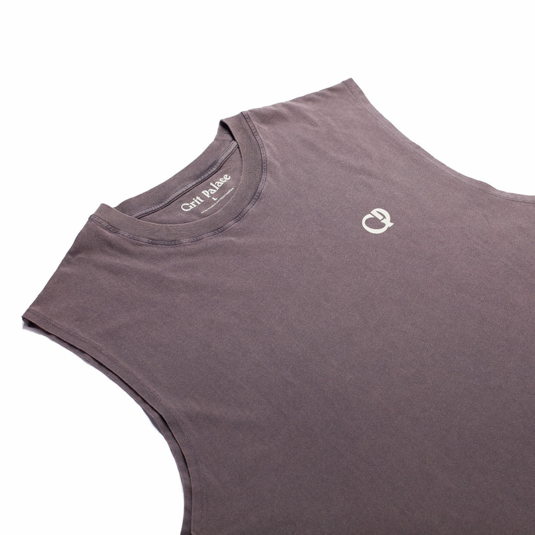 Grit Palace Dawn Tank - Foundation Color (a medium gray hue with slight purple tones)