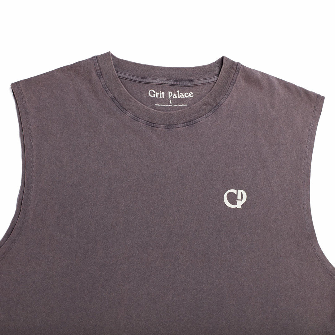 Grit Palace Dawn Tank - Foundation Color (a medium gray hue with slight purple tones)